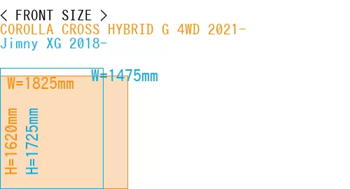 #COROLLA CROSS HYBRID G 4WD 2021- + Jimny XG 2018-